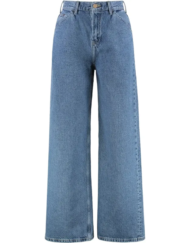 5-pocket Straight-leg Jeans