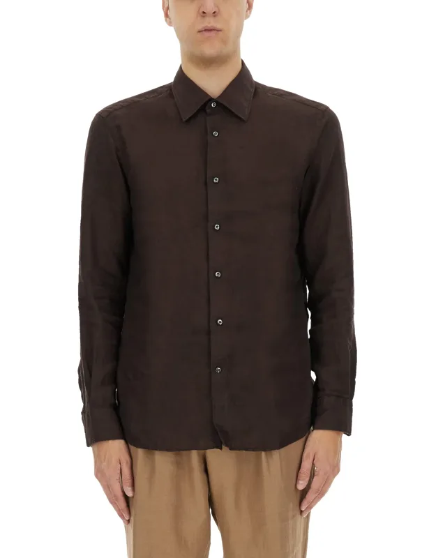 Boss Camel Slim Fit Shirt