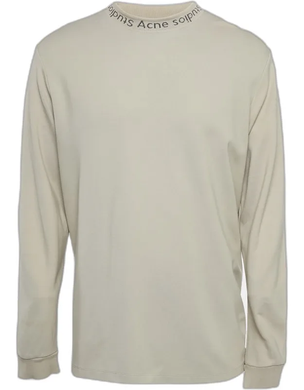 Logo Neck Jersey Long Sleeve T-shirt