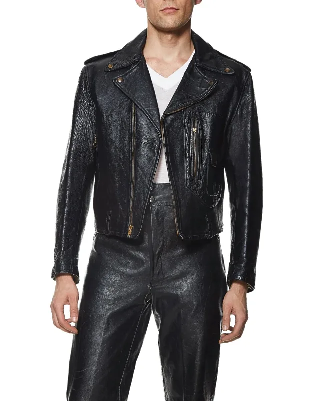 Horsehide Leather Hercules Moto Jacket
