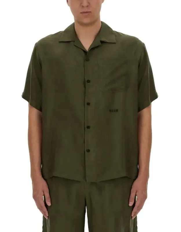 Relaxed-fit Cupro Shirt