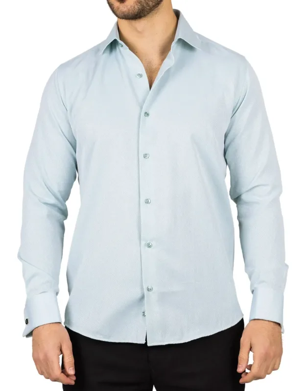 Long Sleeve Twill Oxford Shirt