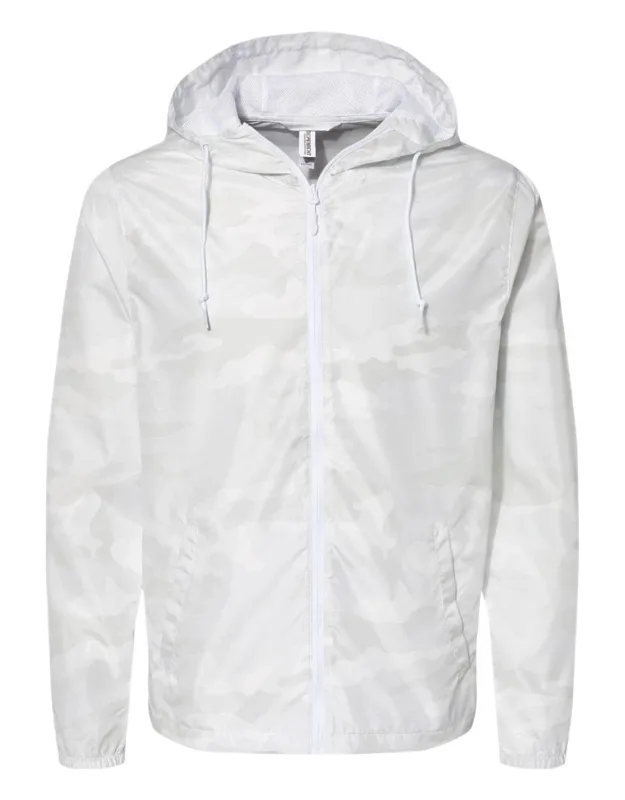 Lightweight Windbreaker Full-zip Jacket