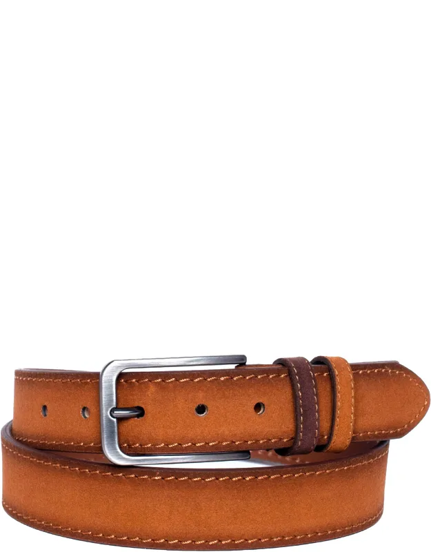 Ferrara Tan Suede Belt