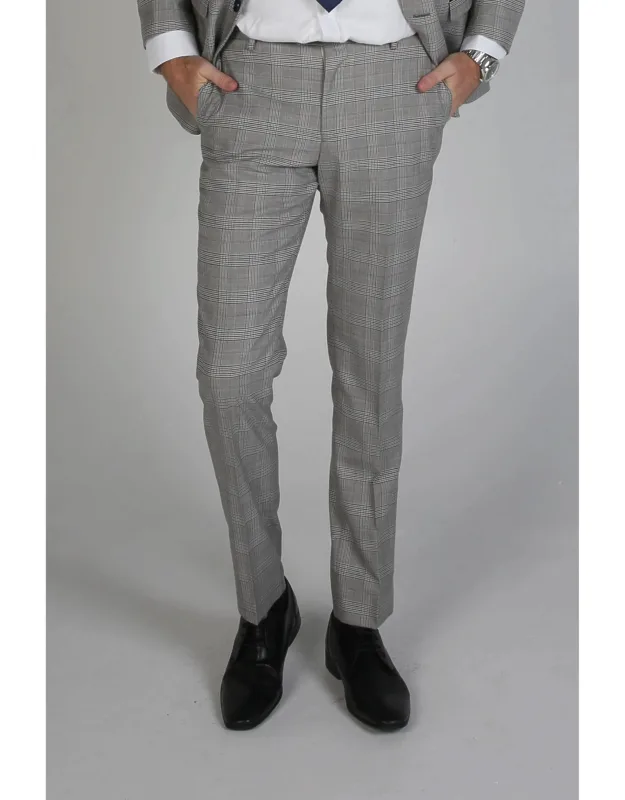 Check Formal Trousers