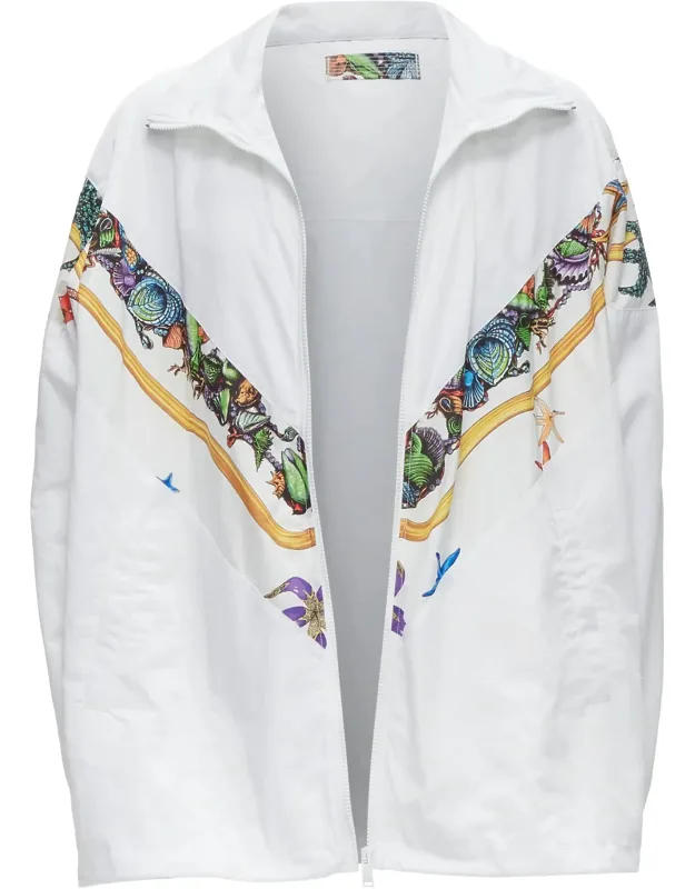 Tresor De La Mer Starfish Track Jacket - Oversized Fit, Zip Closure