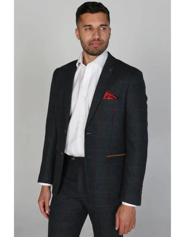 Madrid - Check Tweed Blazer