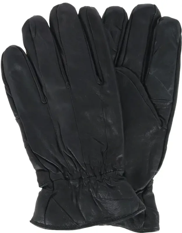 Heavy Leather Gloves With Sherpa Lining