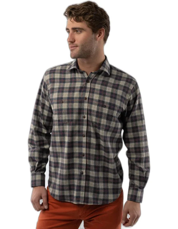 Plaid Shirt With Front Pockets