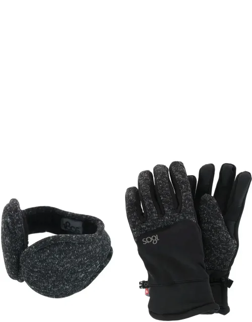 All Finger Touchscreen Winter Gloves And Ear Warmer Set