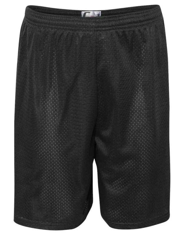 C2 Sport Mesh 9 Shorts, Solid Tricot Liner, Internal Drawcord
