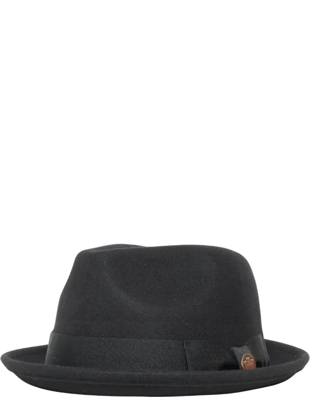 Wool Pork Pie Fedora Hat