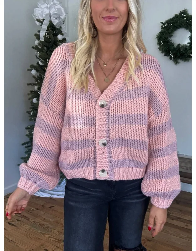 Sweet Stripes Cardigan