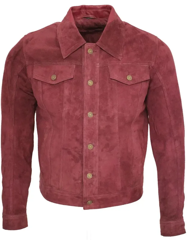 Trucker Classic Suede Leather Jacket