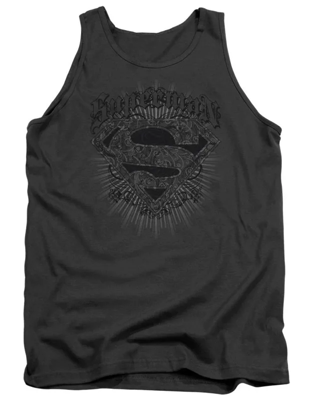 Superman Scrolling Shield Tank Top
