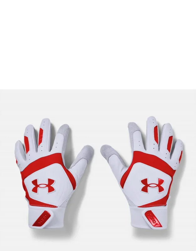 Yard Batting Gloves With Premium Leather Palm And Adjustable Wrist Closure