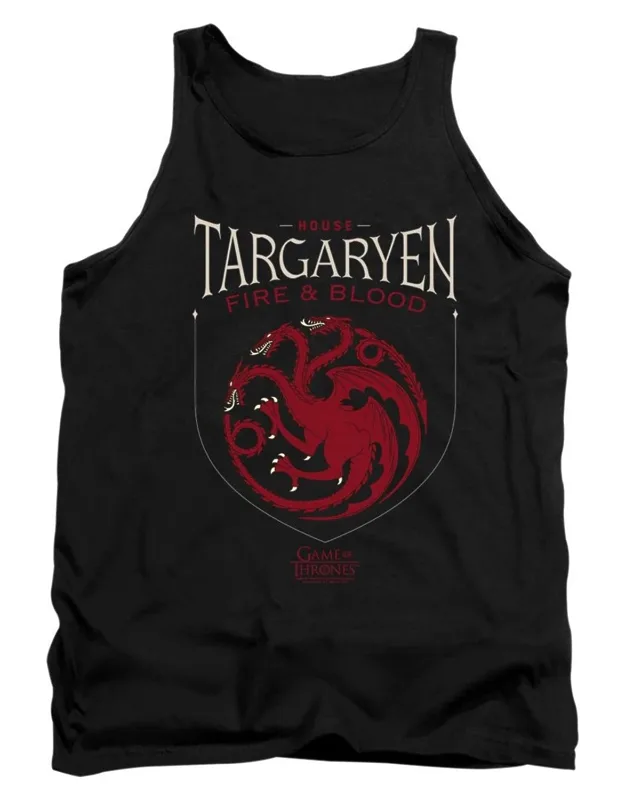 Game Of Thrones House Targaryen Sigil Tank Top