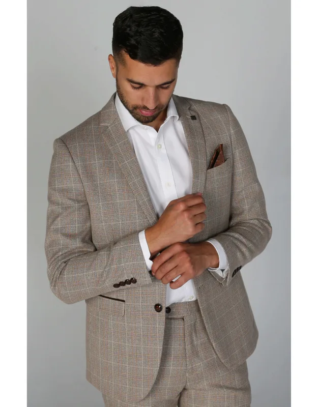Tweed Check Blazer