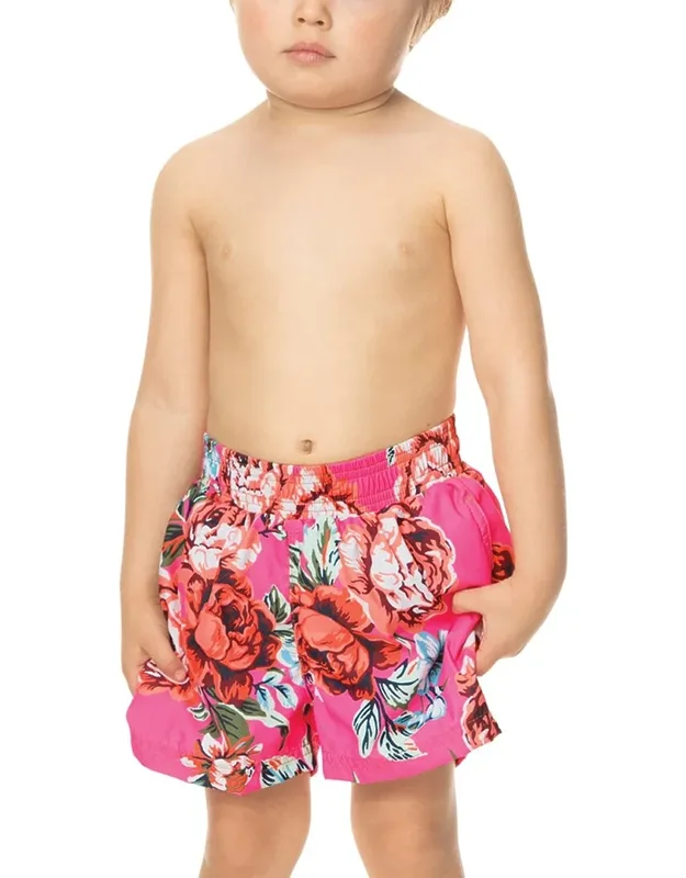 Roses And Roses Swim Trunks