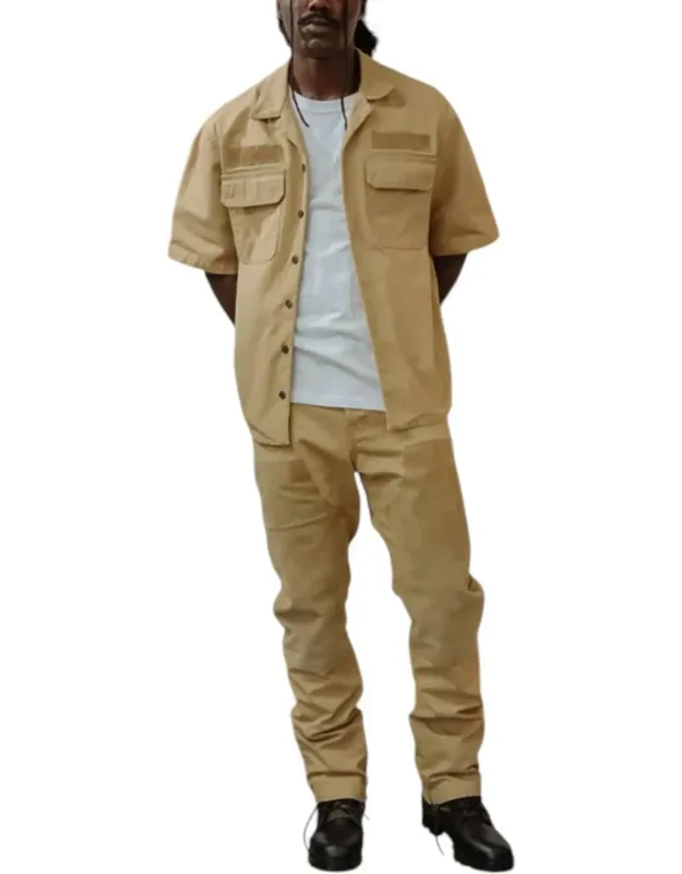 Short Sleeve Shop Shirt