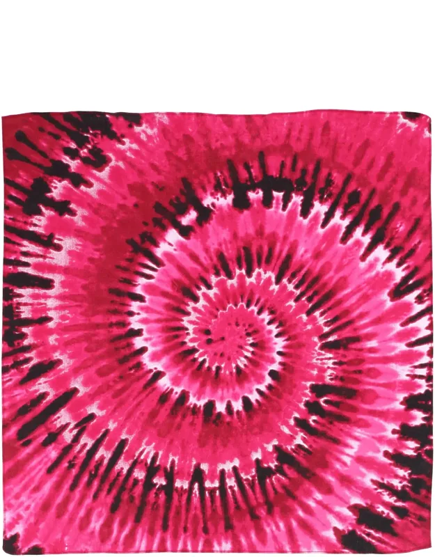Tie Dye Swirl Bandana