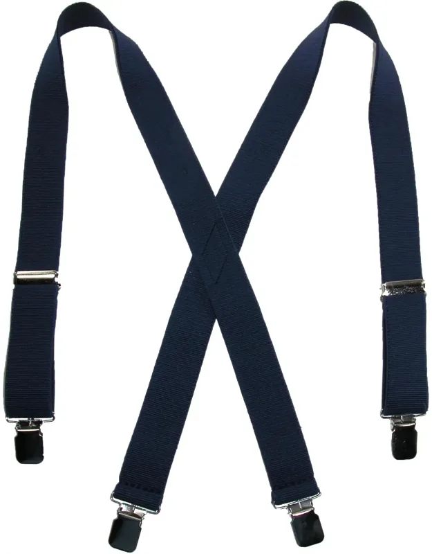 Terry Casual Elastic Clip-end Suspenders