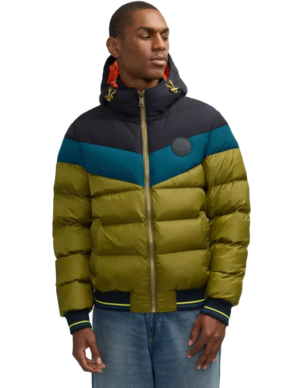 Lightweight Padded Jacket With Contrast Detail