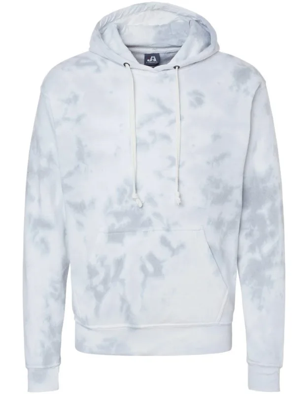 Tie-dyed Fleece Hooded Sweatshirt, Extra Soft Fleece, Pouch Pocket