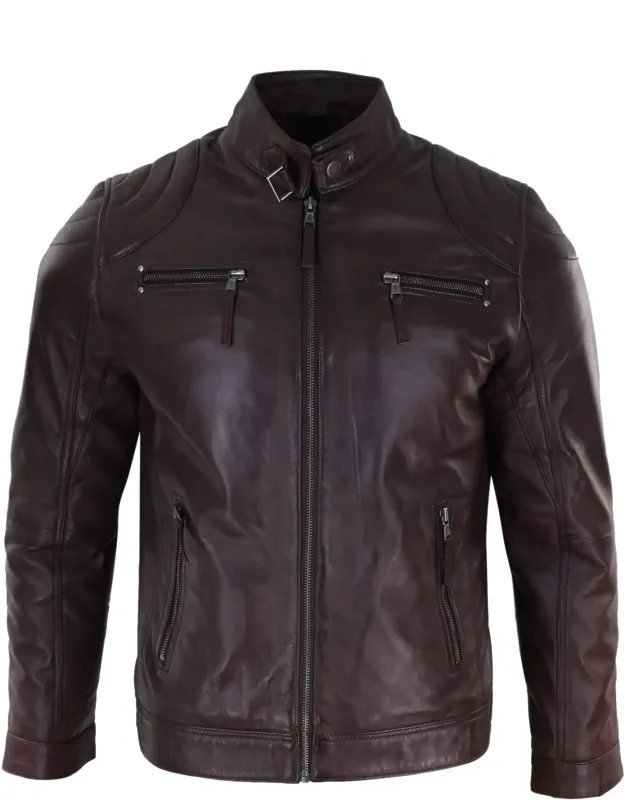 Light Short Motorcycle Jacket