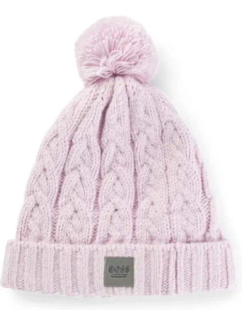 Equestrian Lightweight Bobble Hat With Fleece Inner