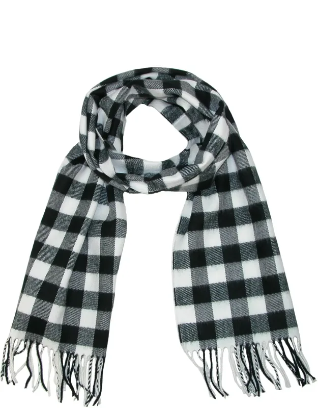 Softer Than Cashmere Buffalo Plaid Winter Scarf