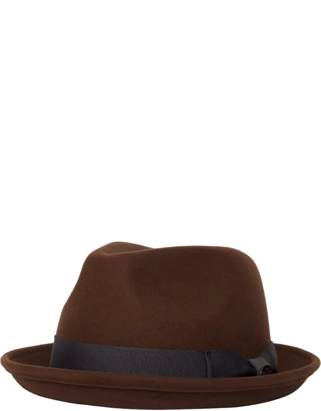 Charlestowne Wool Pork Pie Fedora Hat