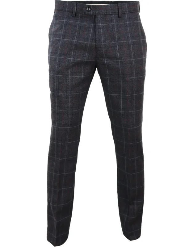 Tweed Check Trousers