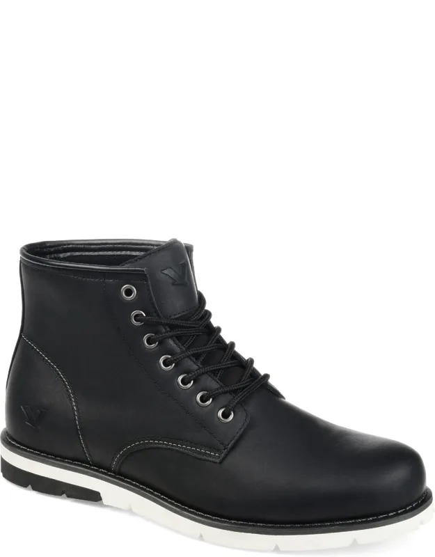 Axel Ankle Boot With Distressed Coloring And Above Ankle Design