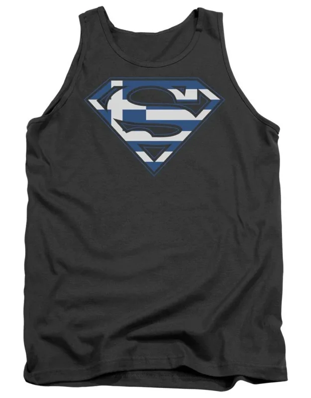 Superman Greek Shield Tank Top