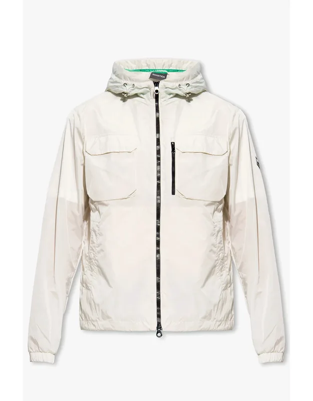 Hooded Windbreaker Zip Up Jacket