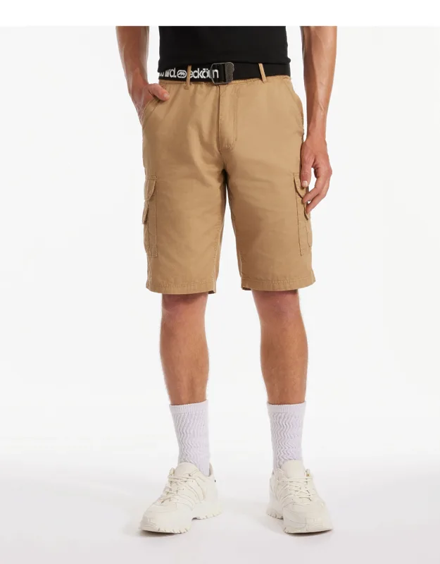 Ecko Unltd. The Leader Cargo Short With Webbing Belt And Front Pockets
