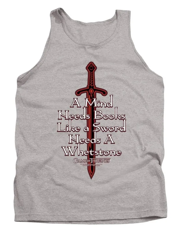 Game Of Thrones The Mind Needs Books Tank Top