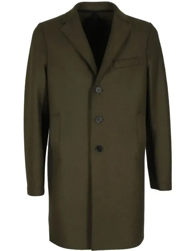 Boxy Virgin Wool Coat