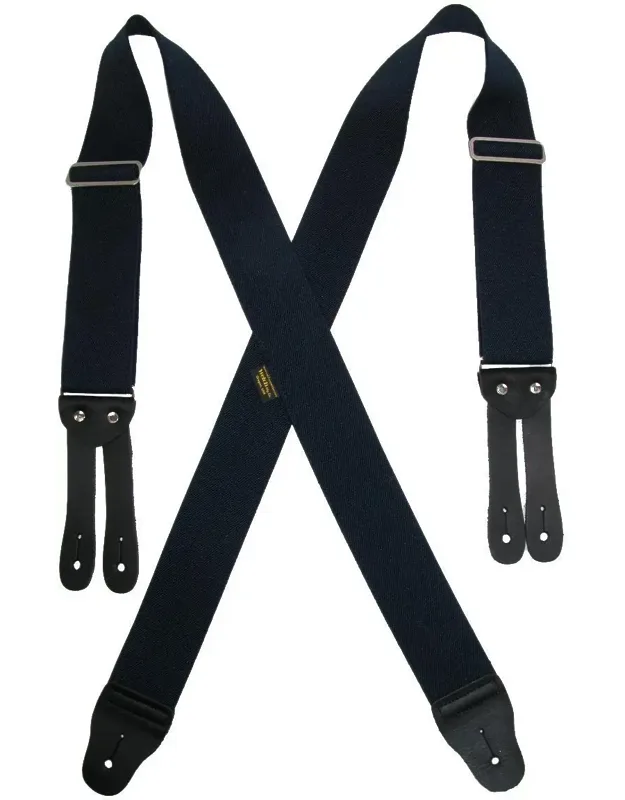 Elastic Button End Work Suspenders