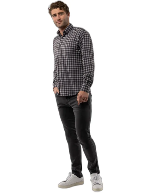 Plaid Shirt - Crafted From Recycled Fabric, Timeless Design