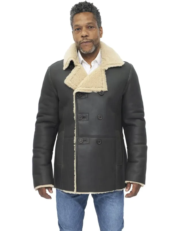 Kington Duffle Coat With Sheepskin Lined Hood And Thick Woollen Lining