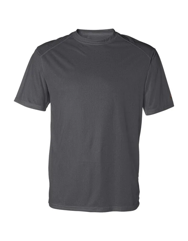 Badger B-core Sport Shoulders T-shirt, Moisture Management Fabric, Antimicrobial Performance