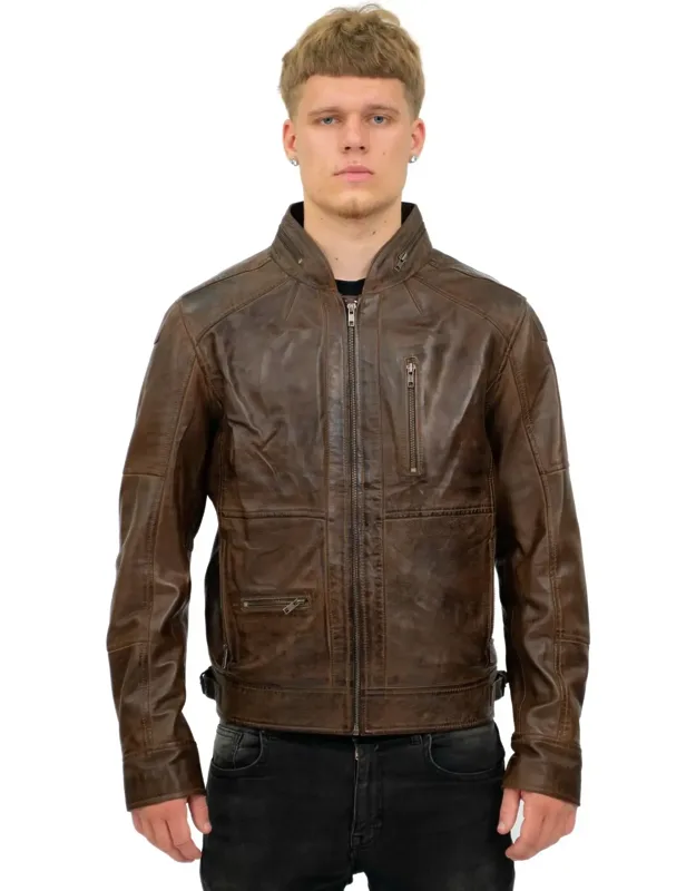 Retro Biker Jacket