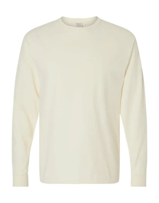 Garment-dyed Long Sleeve T-shirt