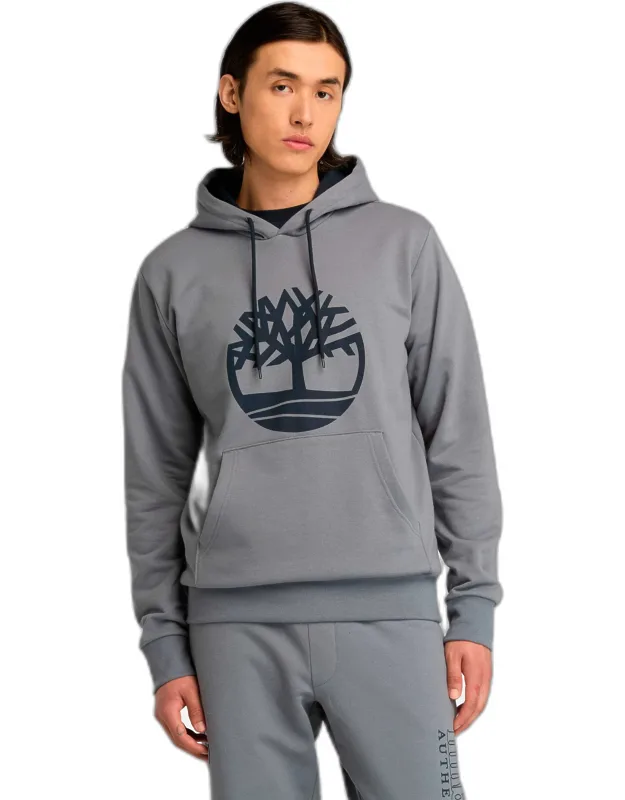 Northwood Us Tree Logo Brushback Hoodie With Adjustable Hood And Large Front Pocket
