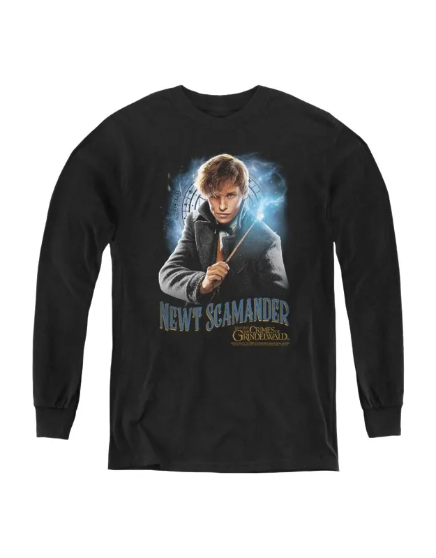 Fantastic Beasts 2 Scamander Monogram Long Sleeve Tee