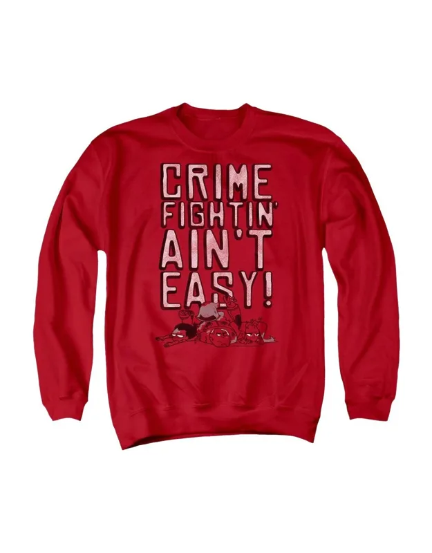 Teen Titans Go Not Easy Crewneck Sweatshirt