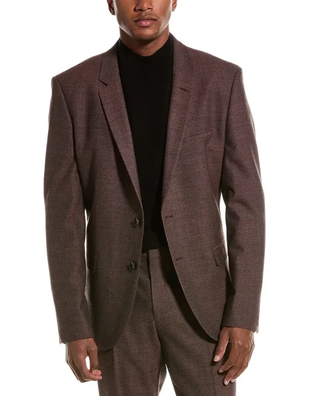 Wool-blend Suit Jacket