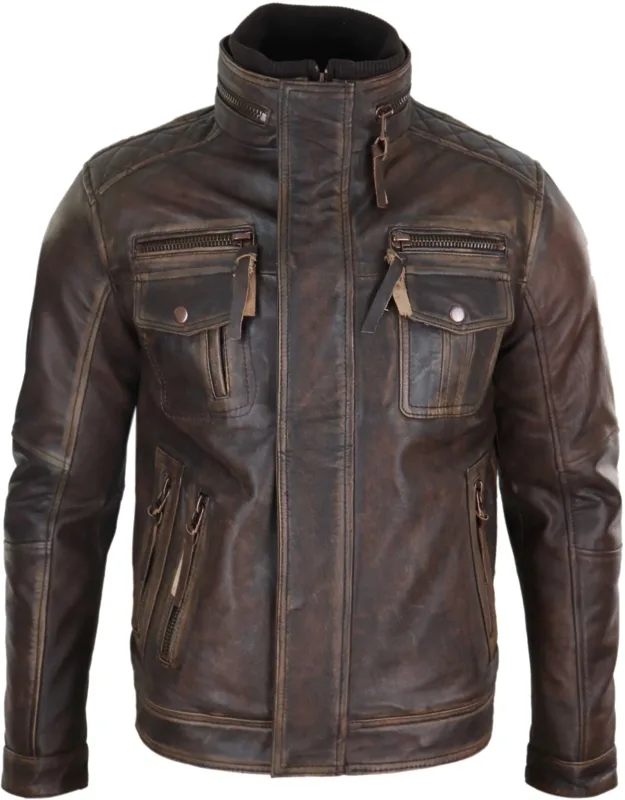 Leather Biker Jacket